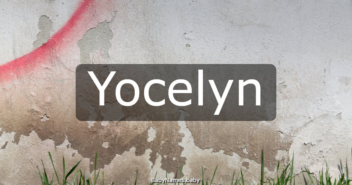 Yocelyn
