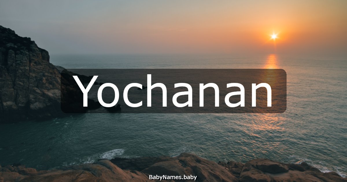Yochanan
