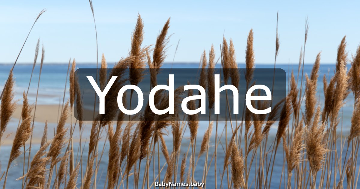 Yodahe