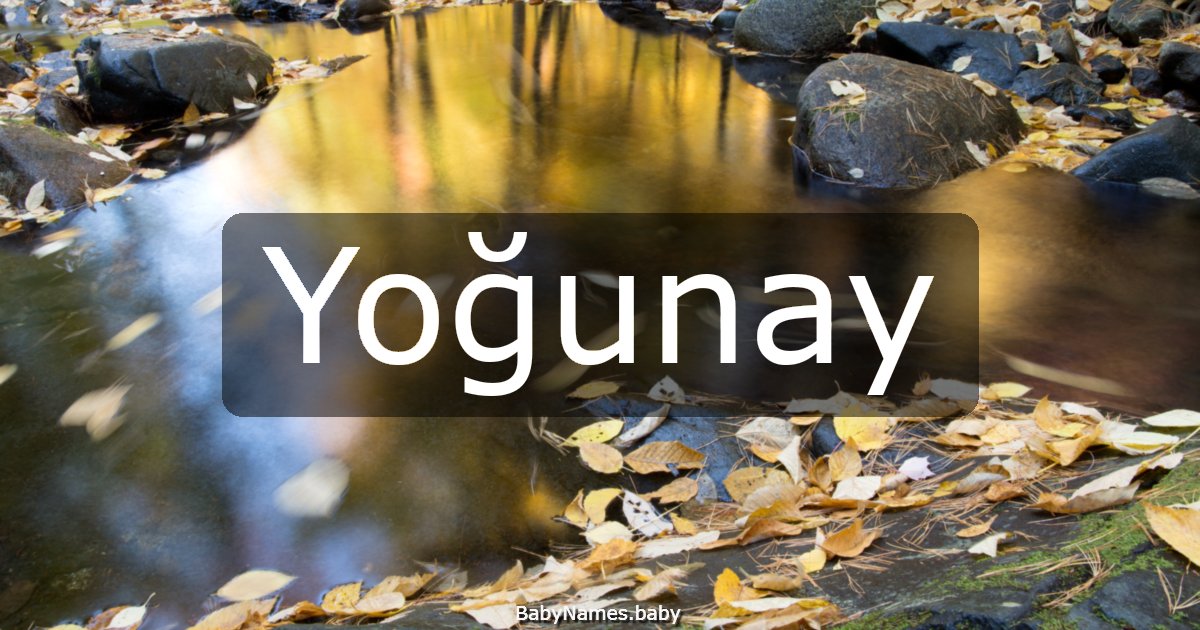 Yoğunay