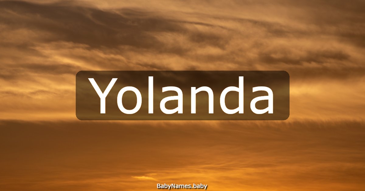 Yolanda