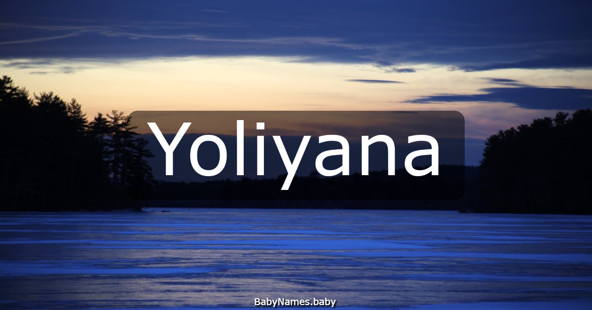 Yoliyana