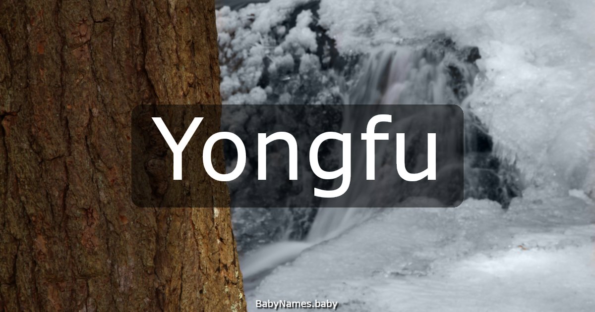 Yongfu