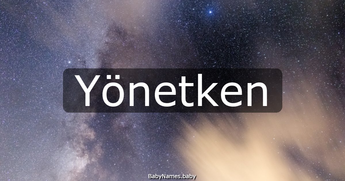 Yönetken