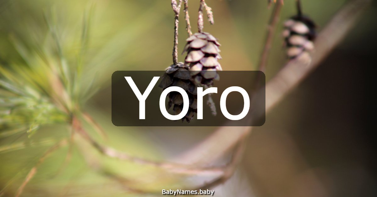 Yoro
