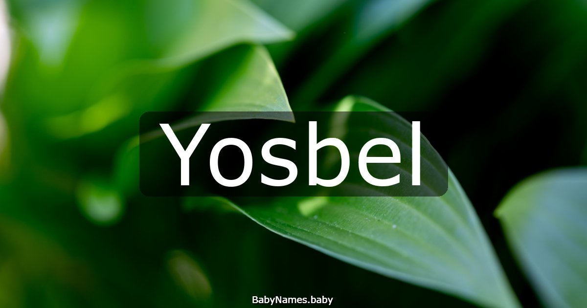Yosbel