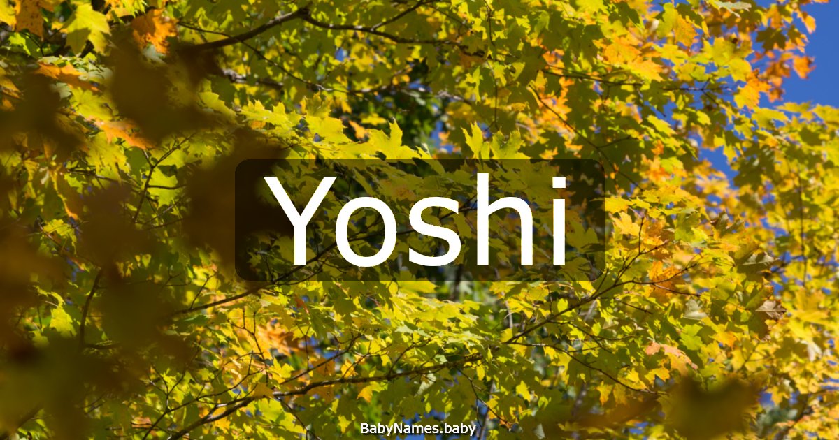 Yoshi