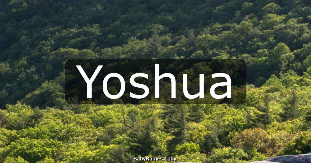 Yoshua