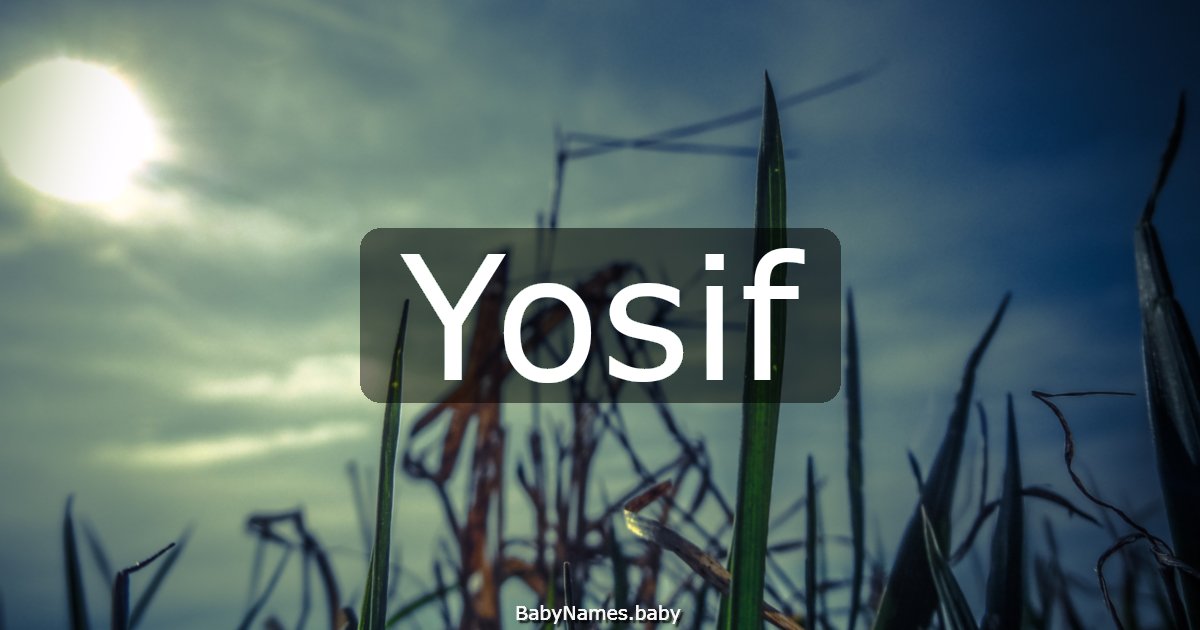 Yosif