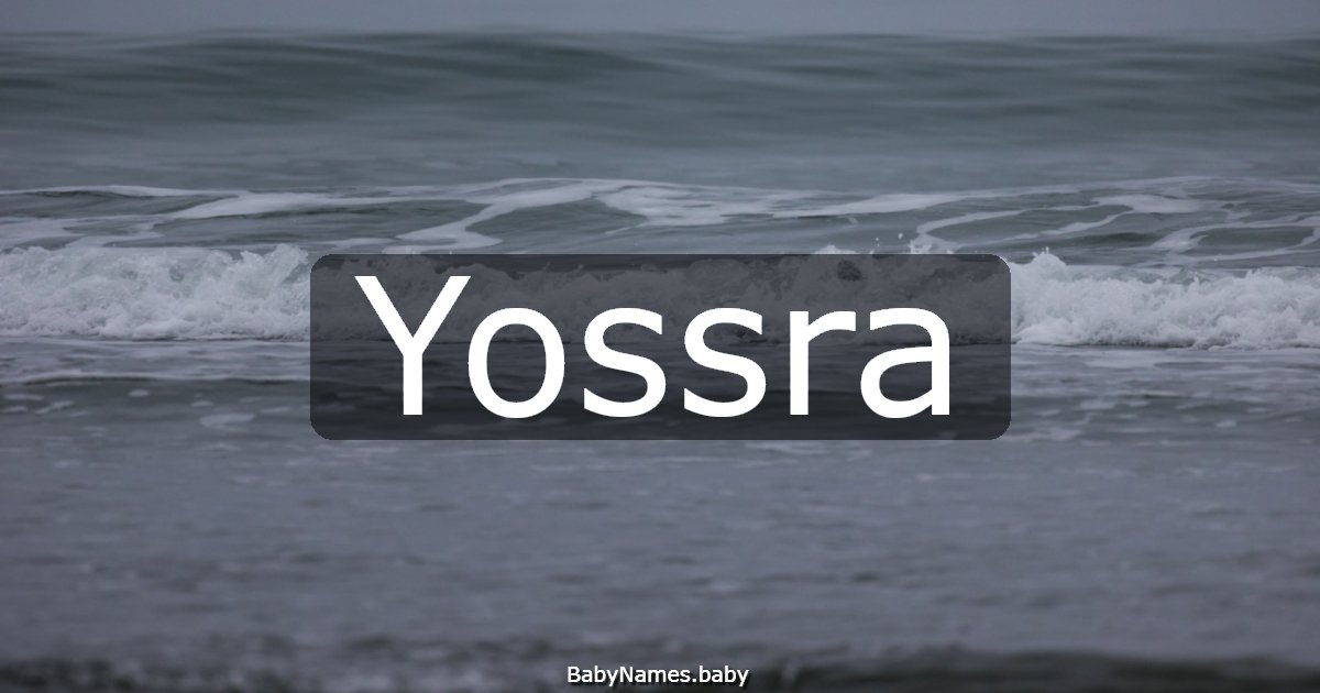 Yossra