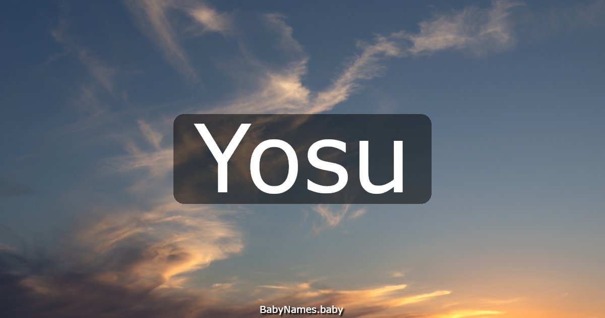 Yosu