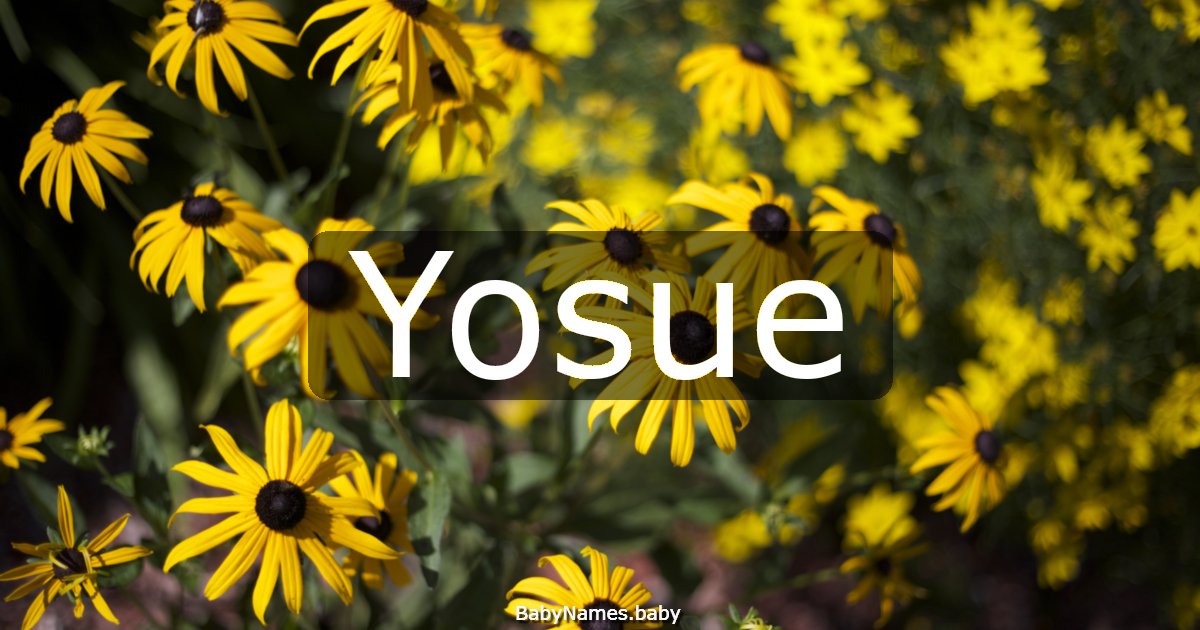 Yosue