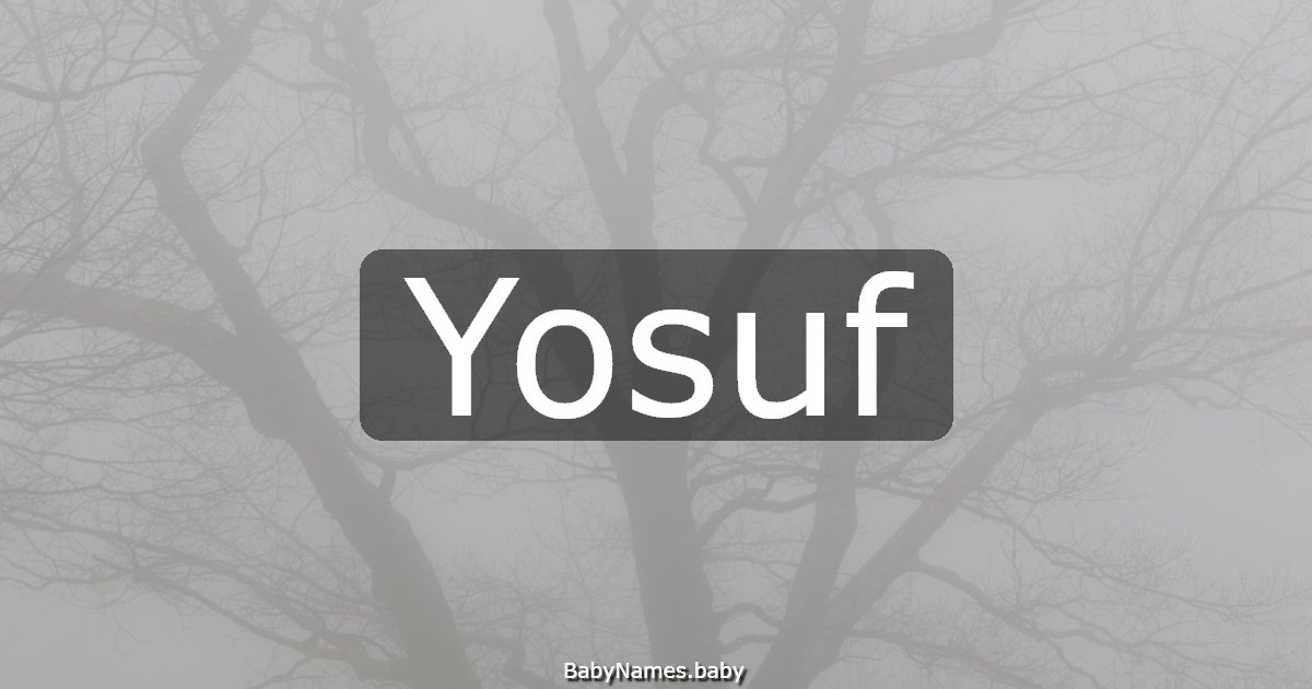 Yosuf