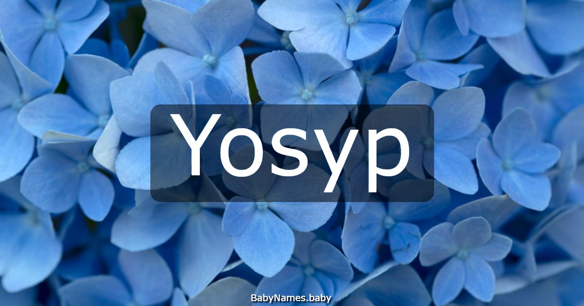 Yosyp