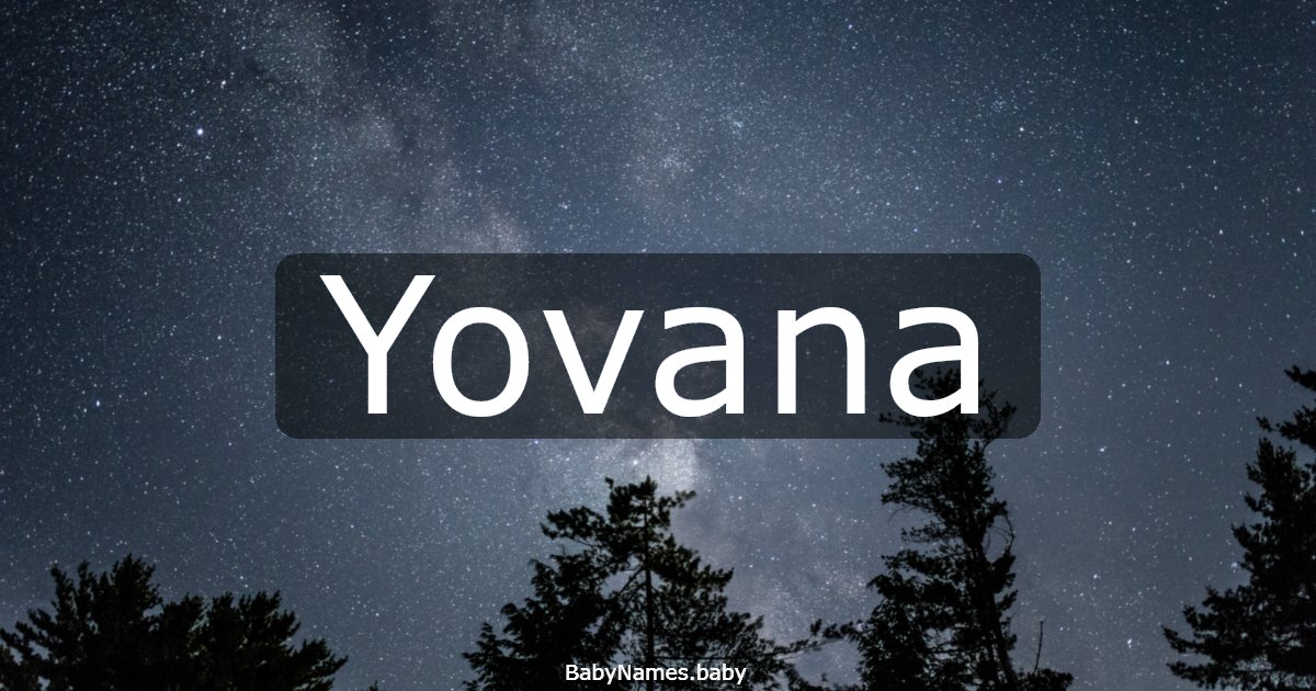 Yovana