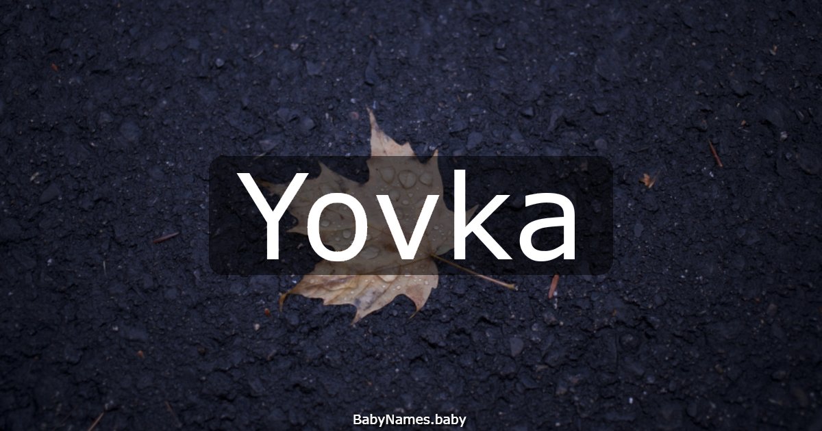 Yovka
