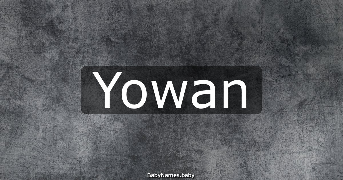 Yowan