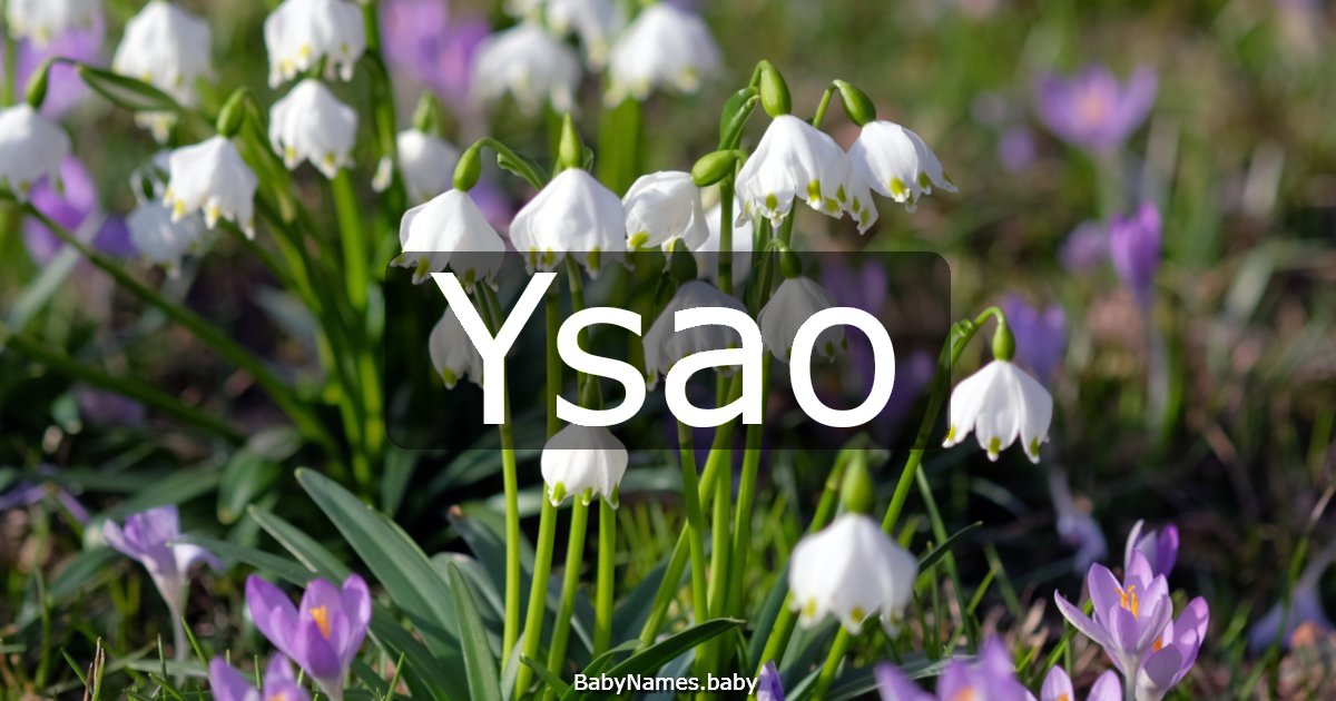 Ysao