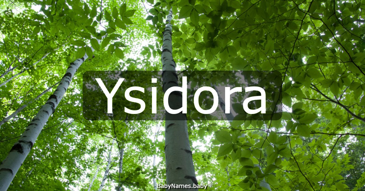 Ysidora