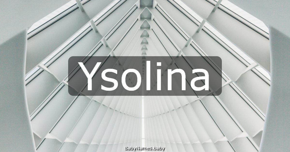 Ysolina