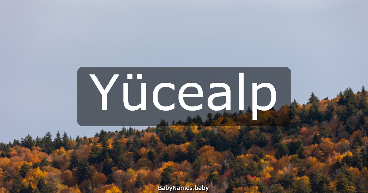 Yücealp