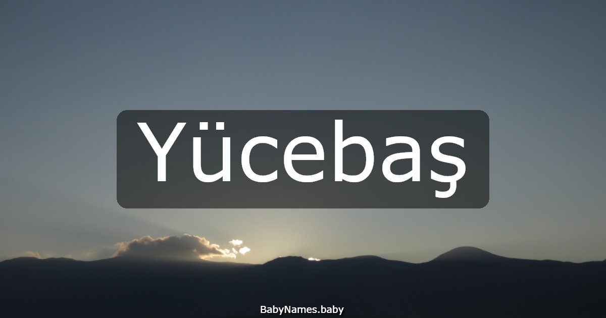 Yücebaş