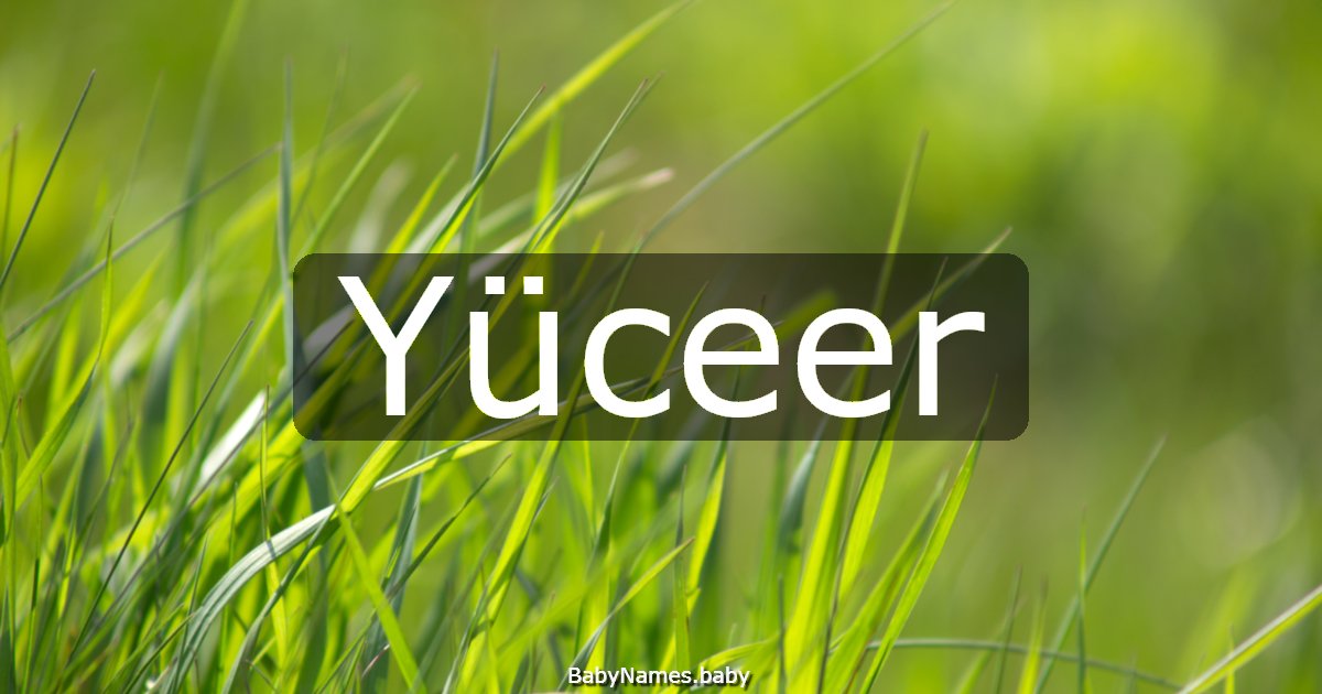 Yüceer