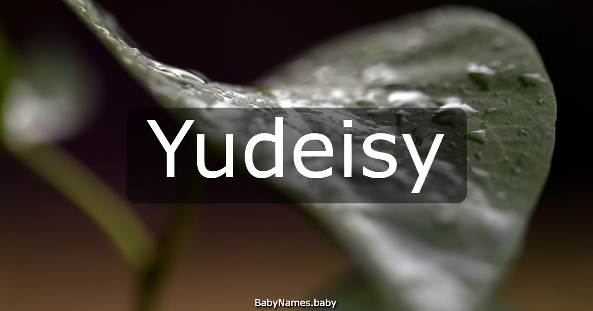 Yudeisy