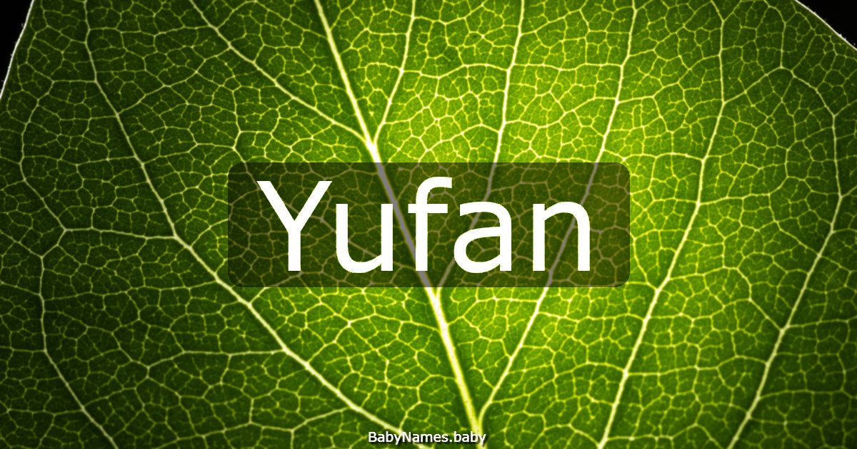 Yufan