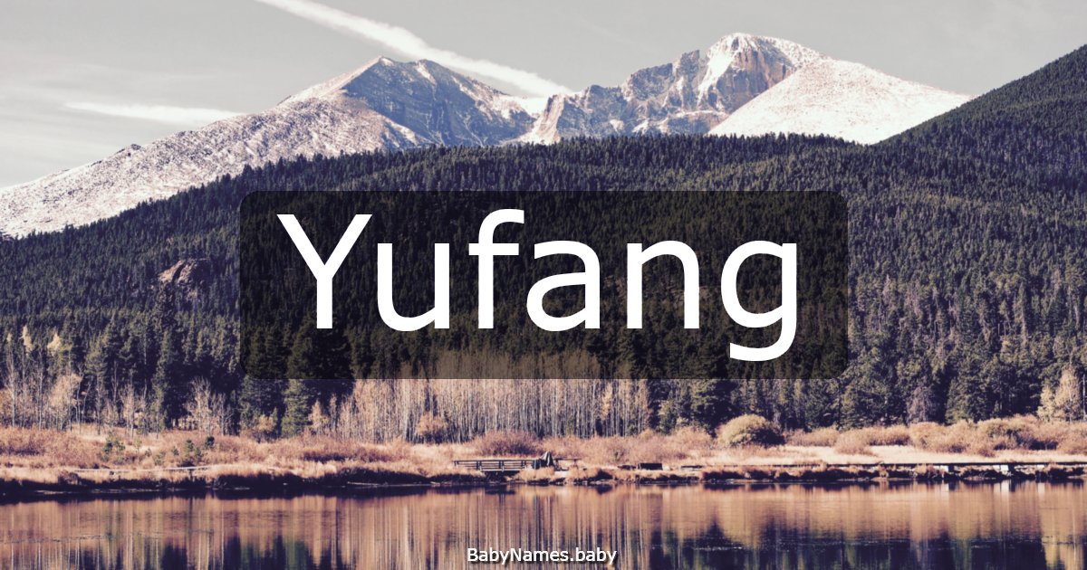 Yufang
