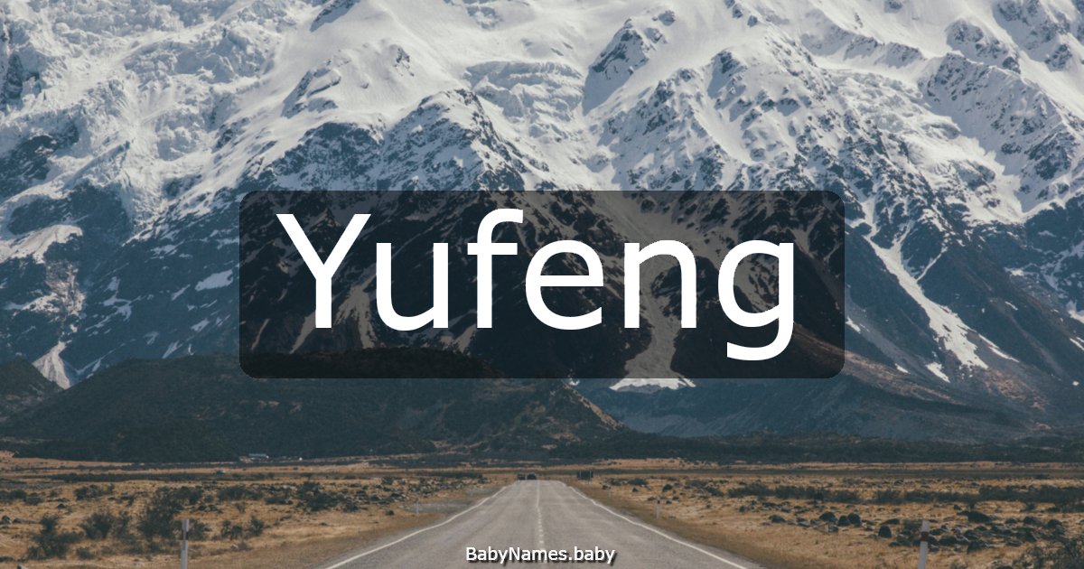Yufeng
