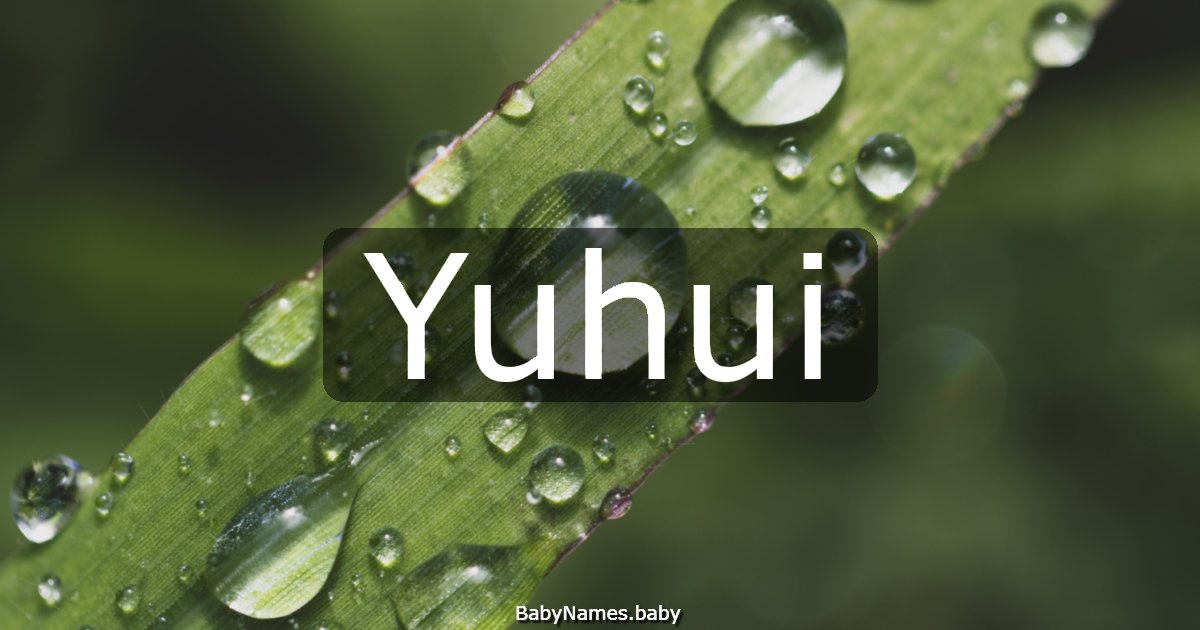 Yuhui