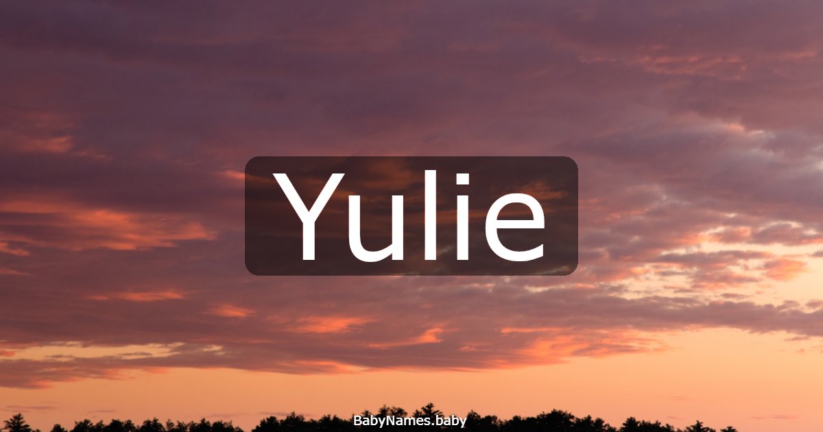 Yulie