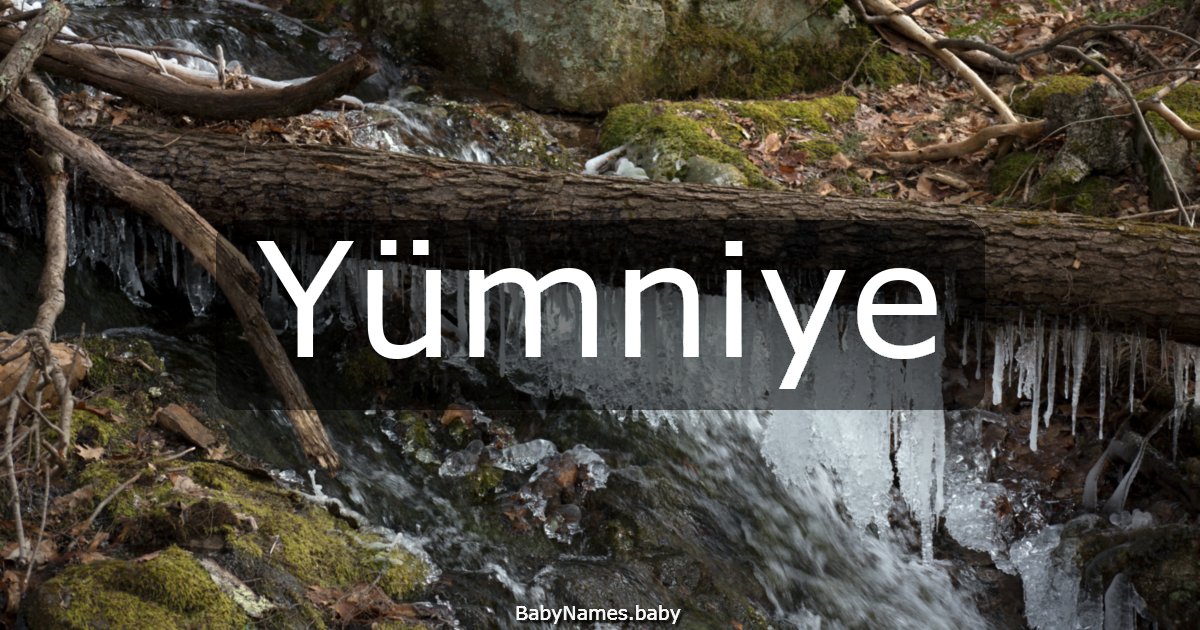 Yümniye