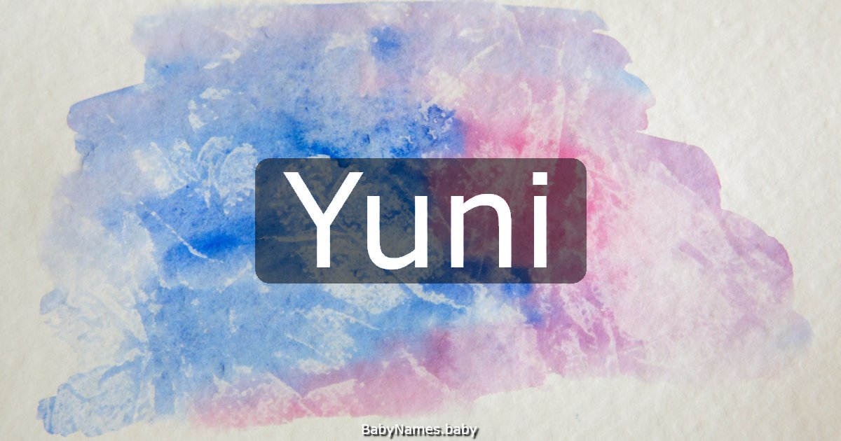 Yuni