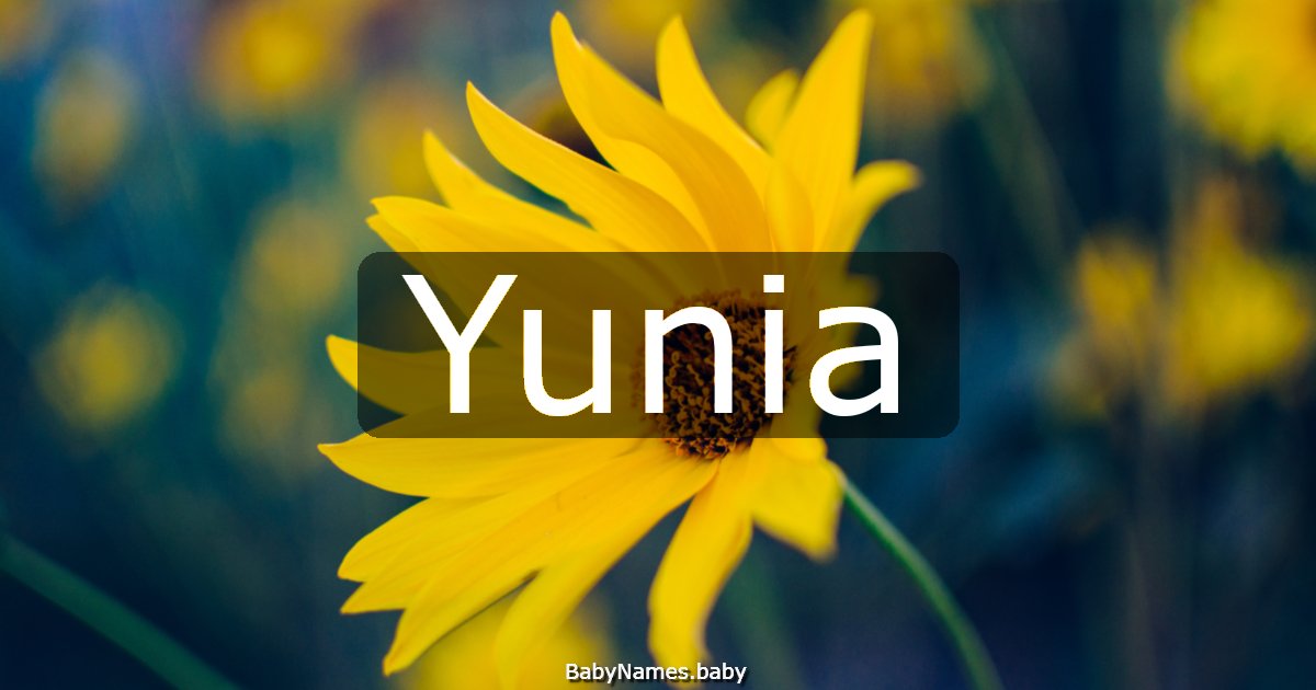 Yunia