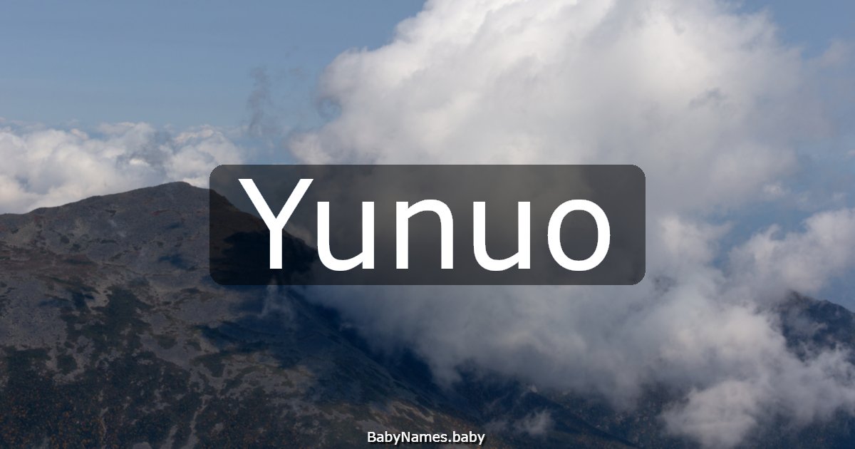 Yunuo