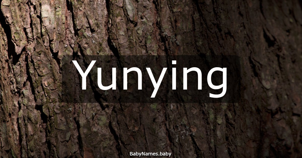 Yunying
