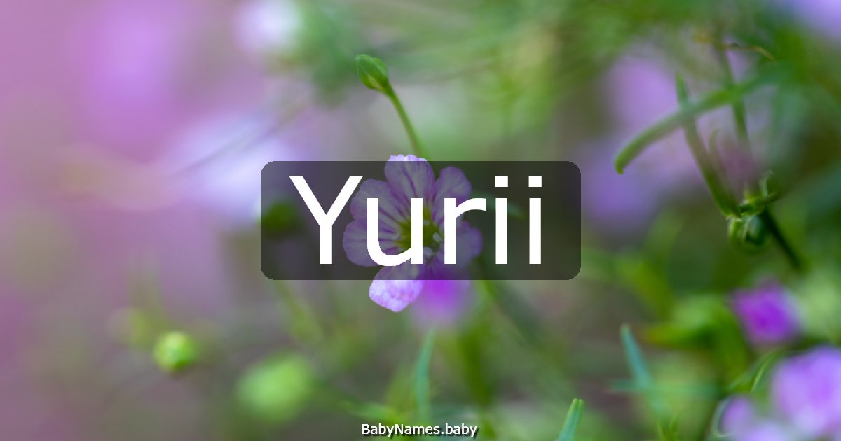 Yurii
