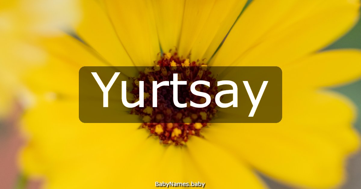 Yurtsay