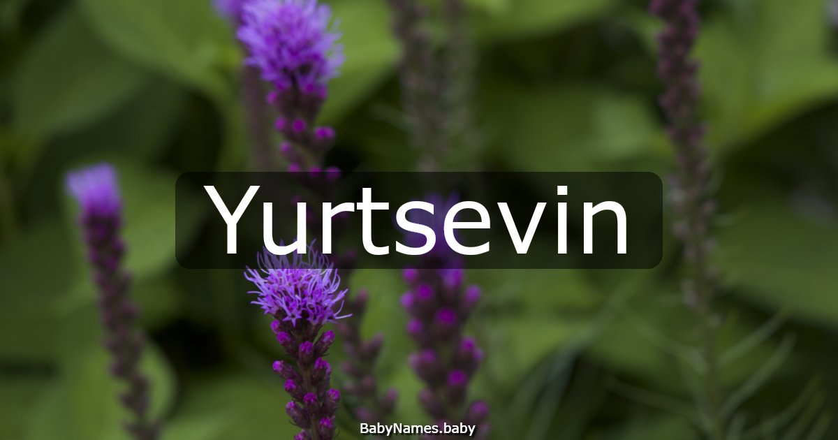 Yurtsevin