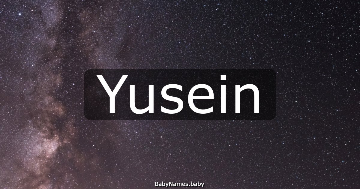 Yusein