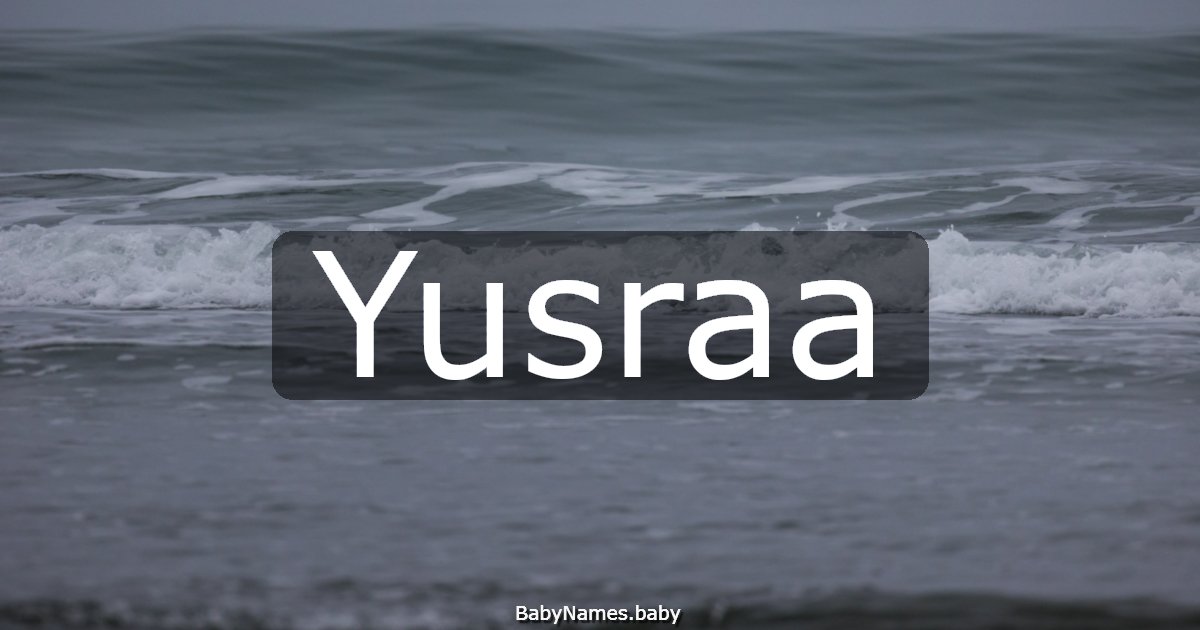 Yusraa