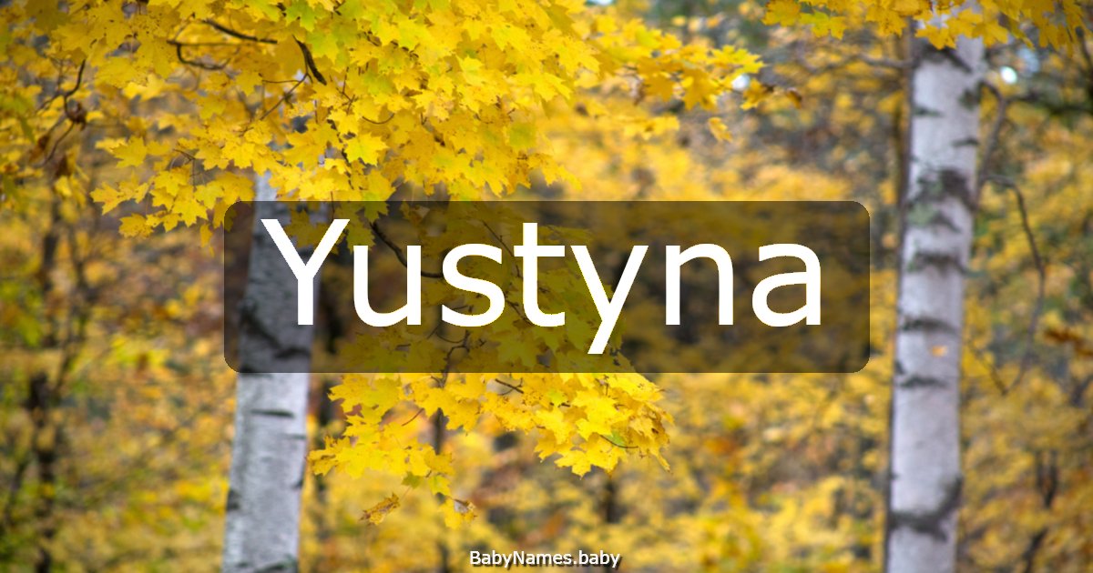 Yustyna