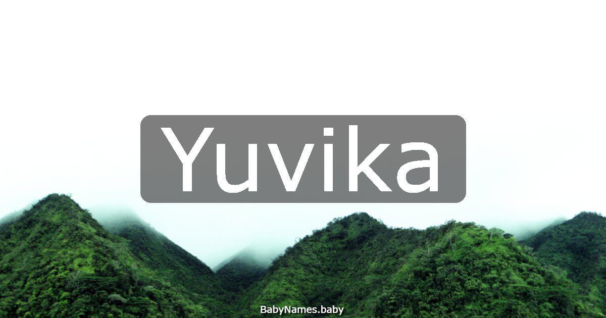 Yuvika