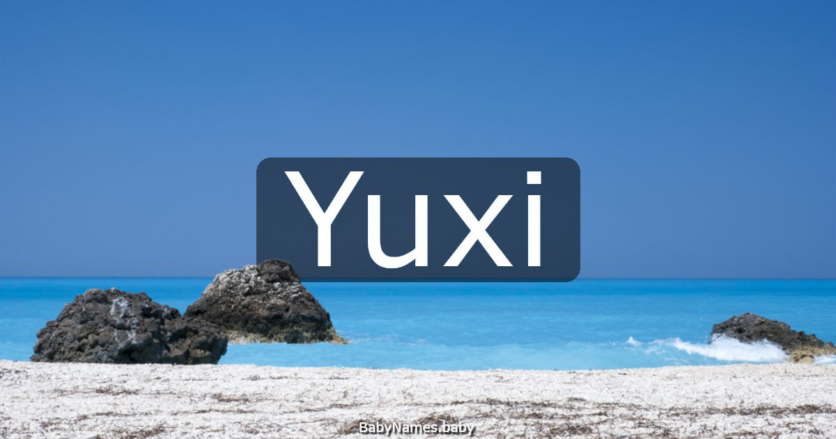 Yuxi