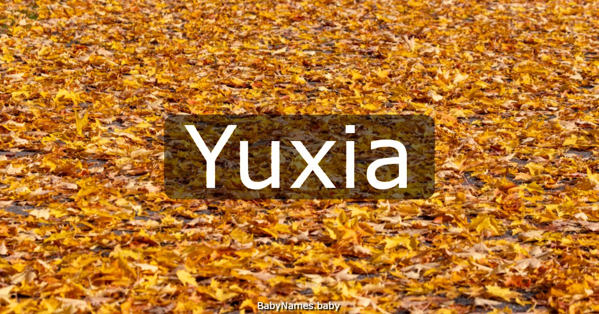 Yuxia