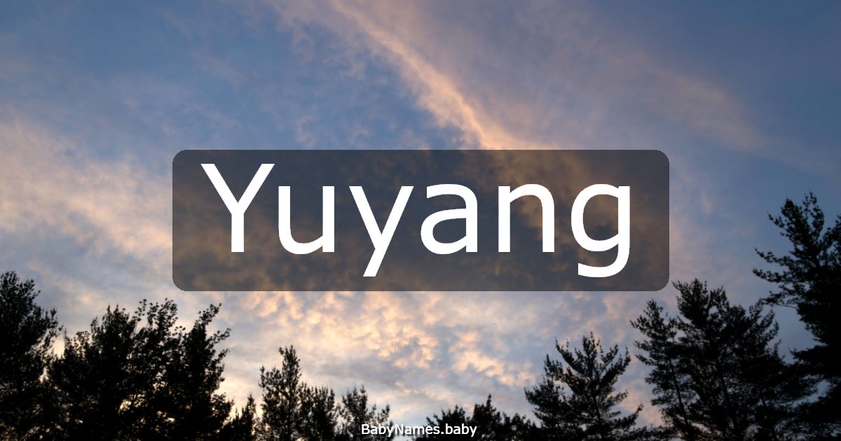 Yuyang