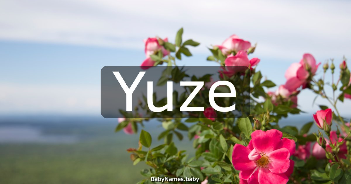 Yuze