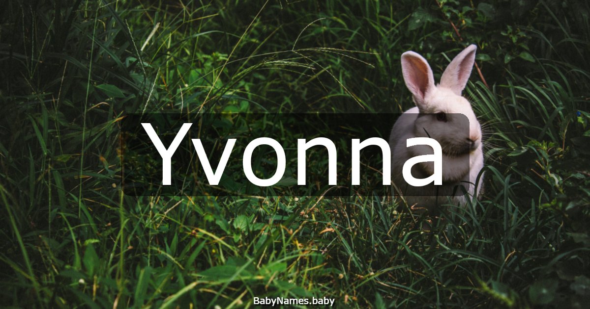Yvonna